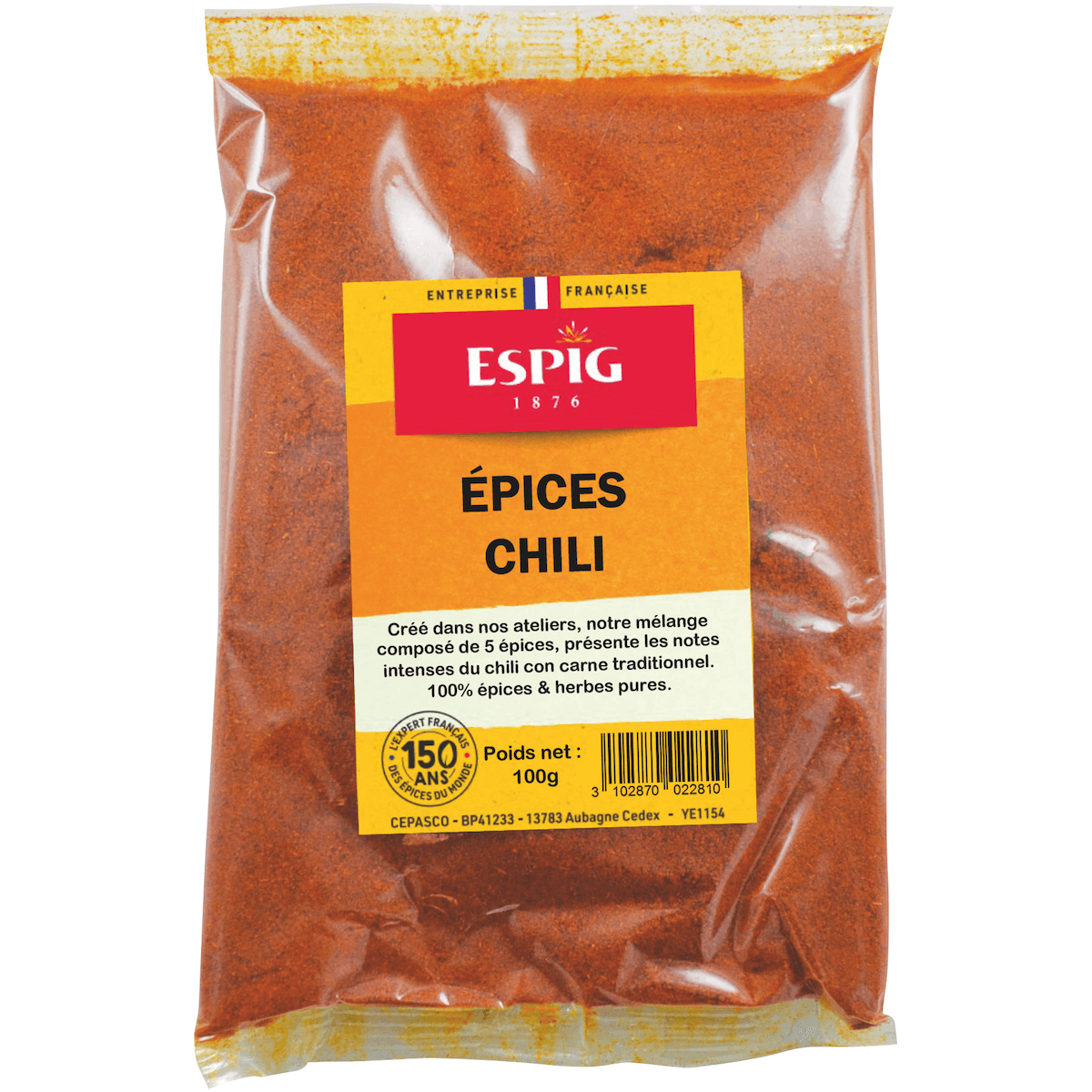 EPICES CHILI - 100G