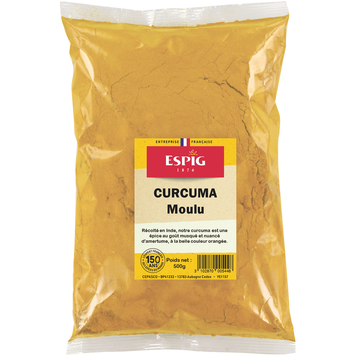 CURCUMA POUDRE - 500G