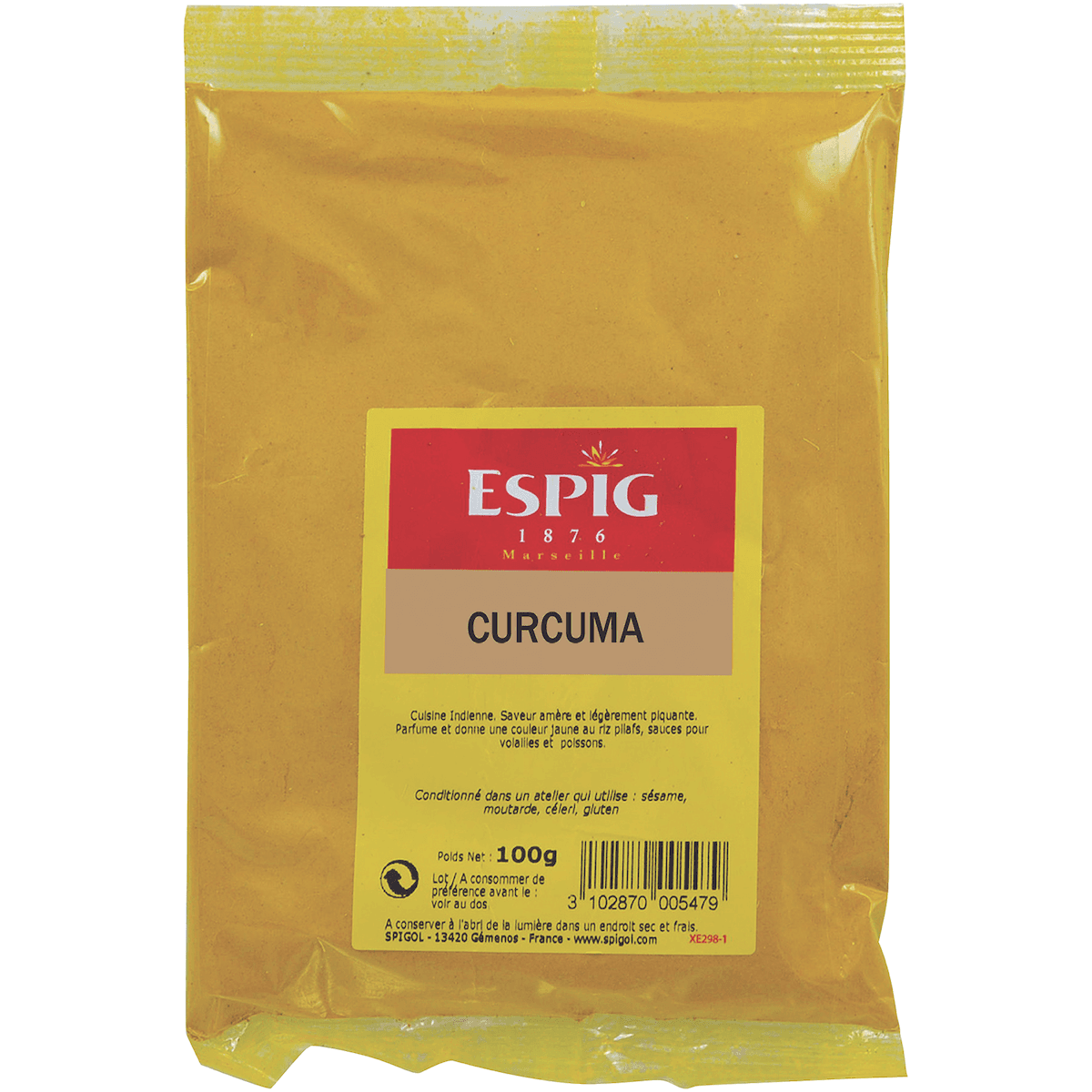 CURCUMA POUDRE - 100G