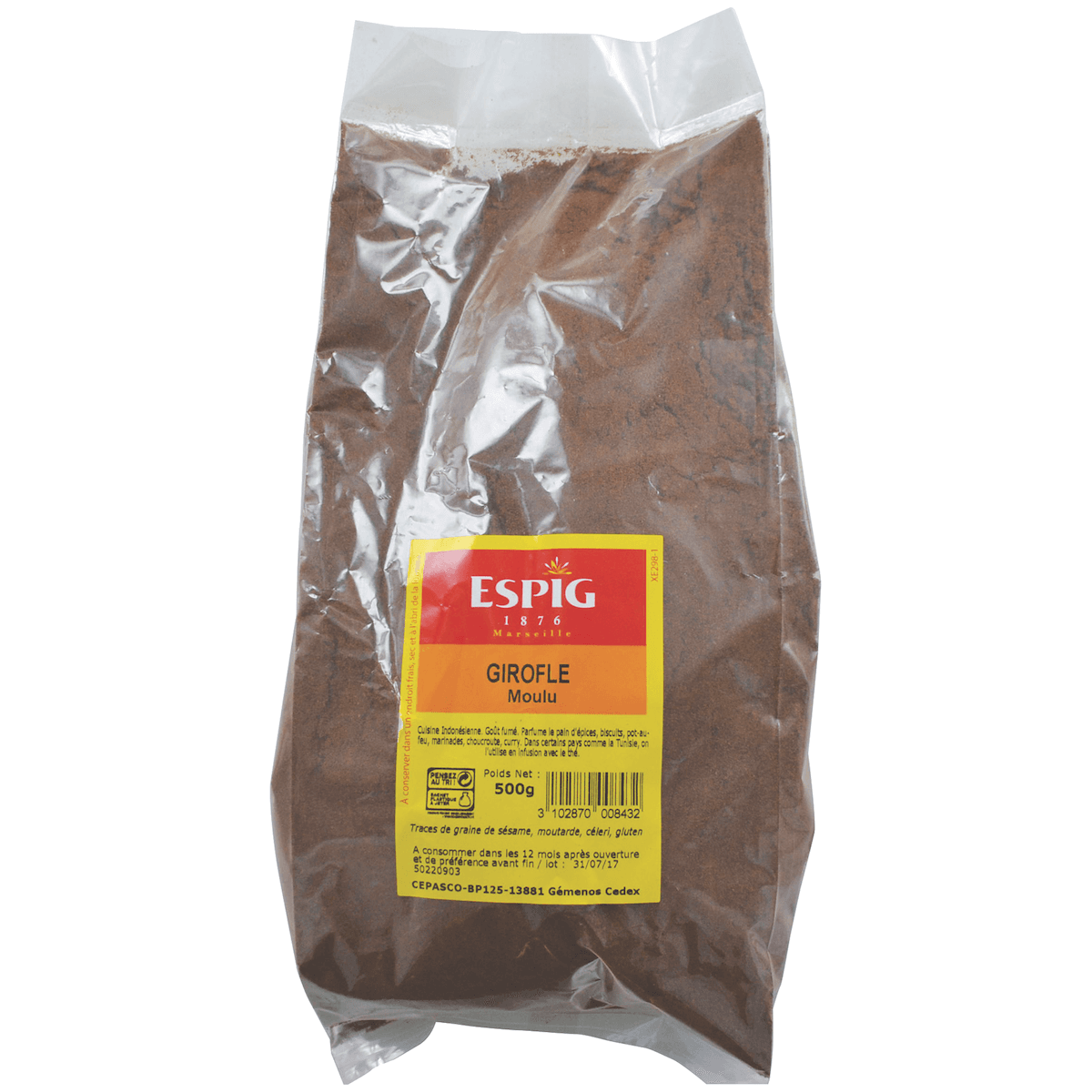 GIROFLE POUDRE - 500G