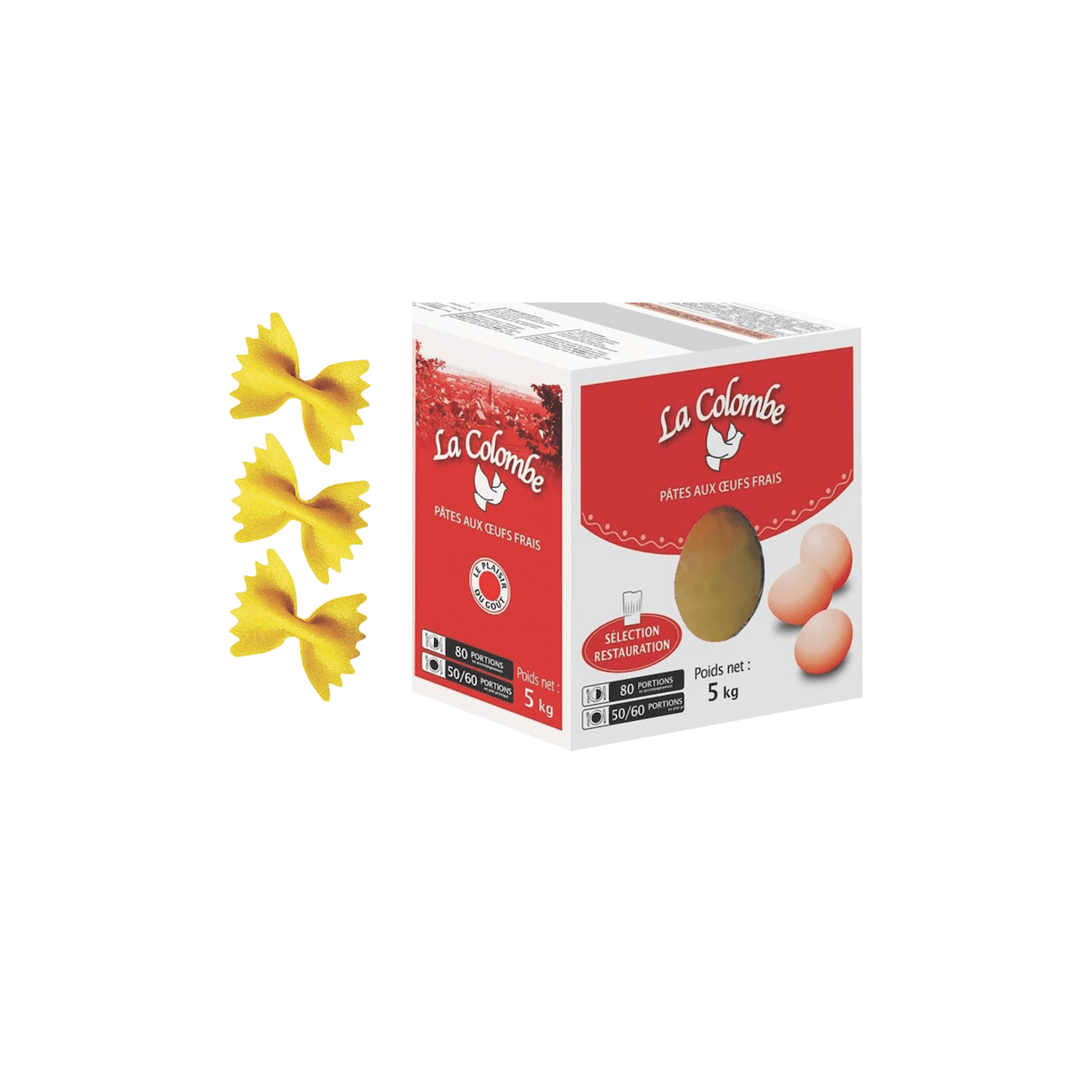 MINI FARFALLES-CARTON DE 5KG