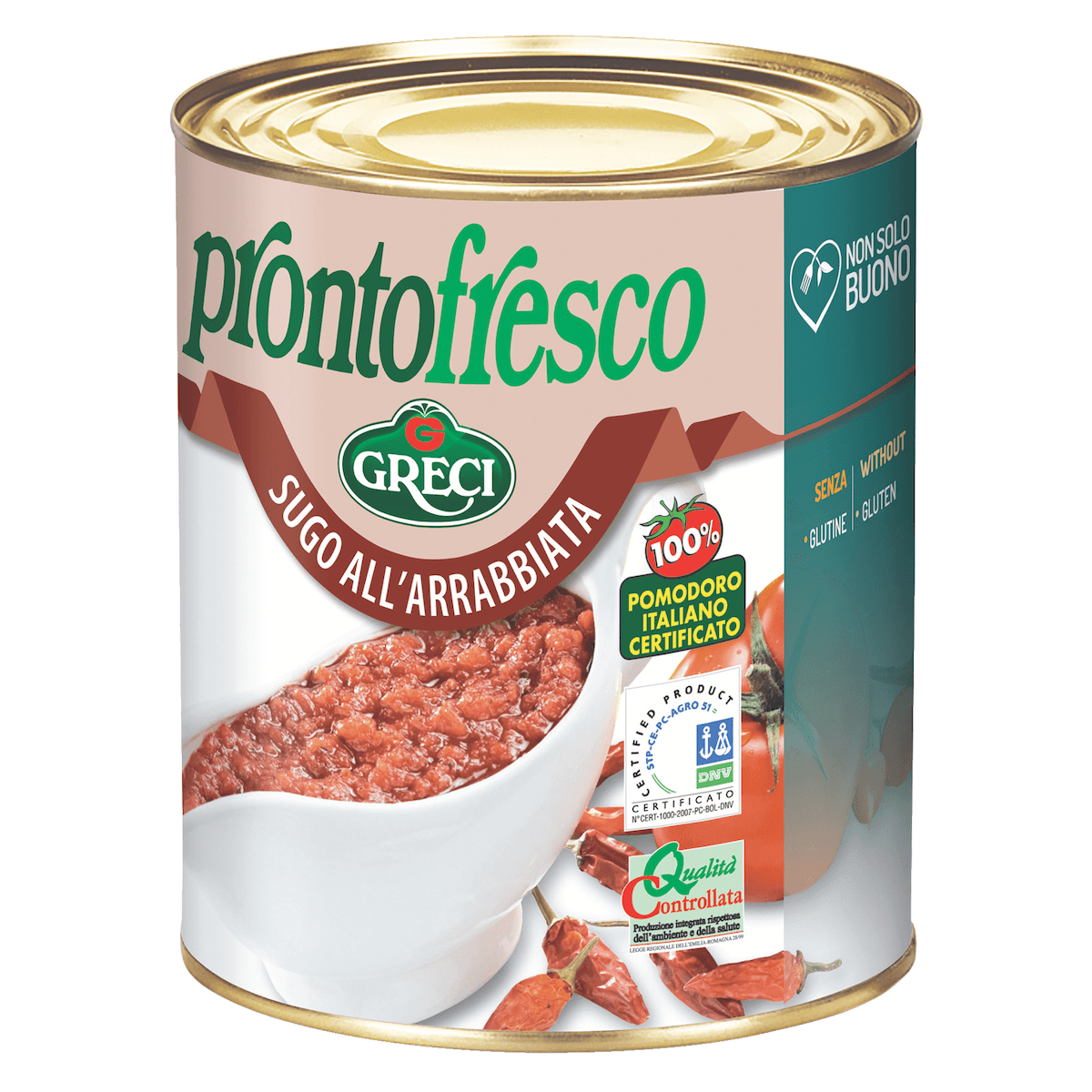 SAUCE ARRABIATA 1/1 POT DE 800G