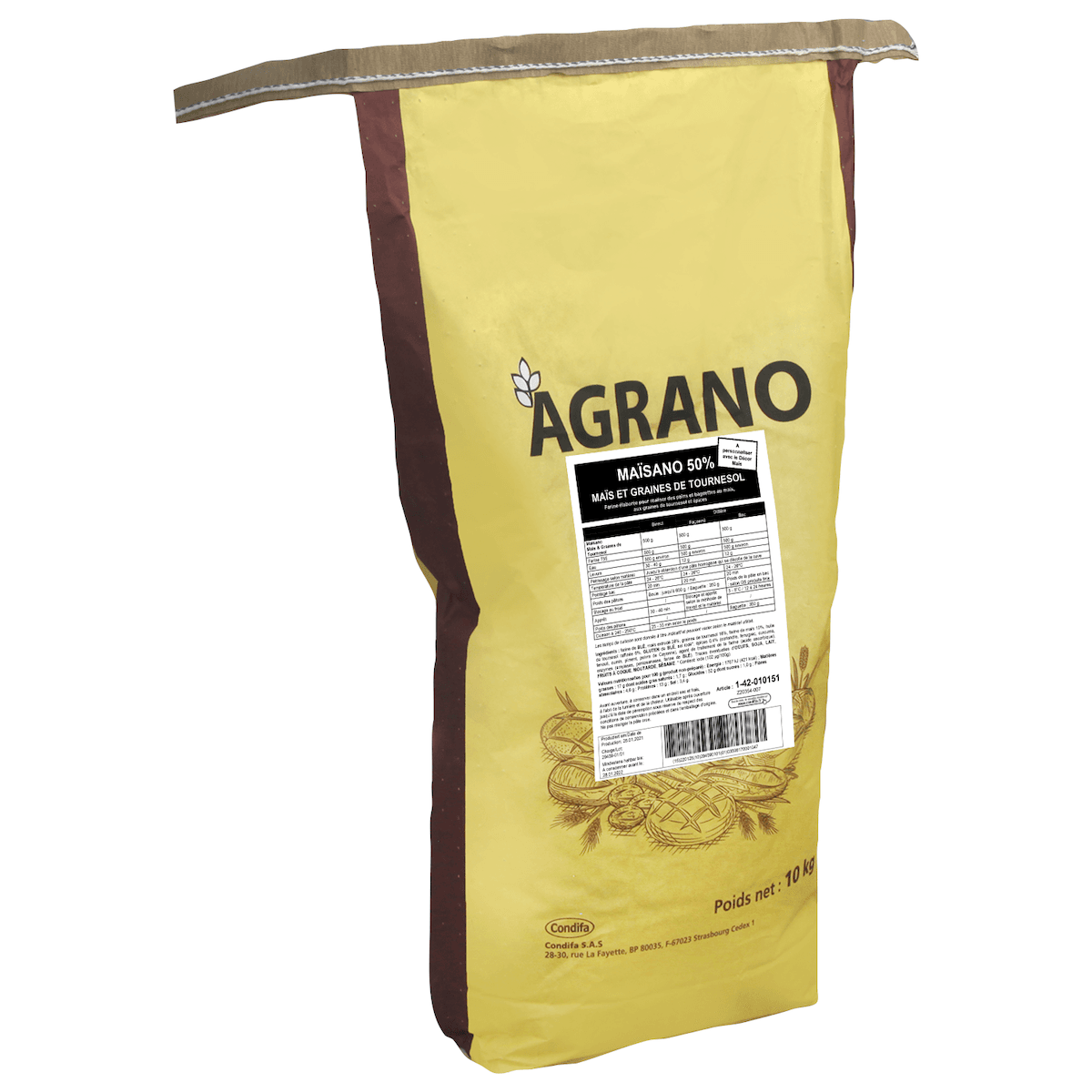 MIXES 50%  GRANOPAN MAISANO SAC 10KG