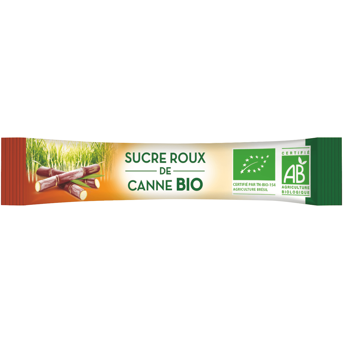 SUCRE BIOLOGIQUE 1000 BUCHETTES DE 5G - CARTON DE 5KG