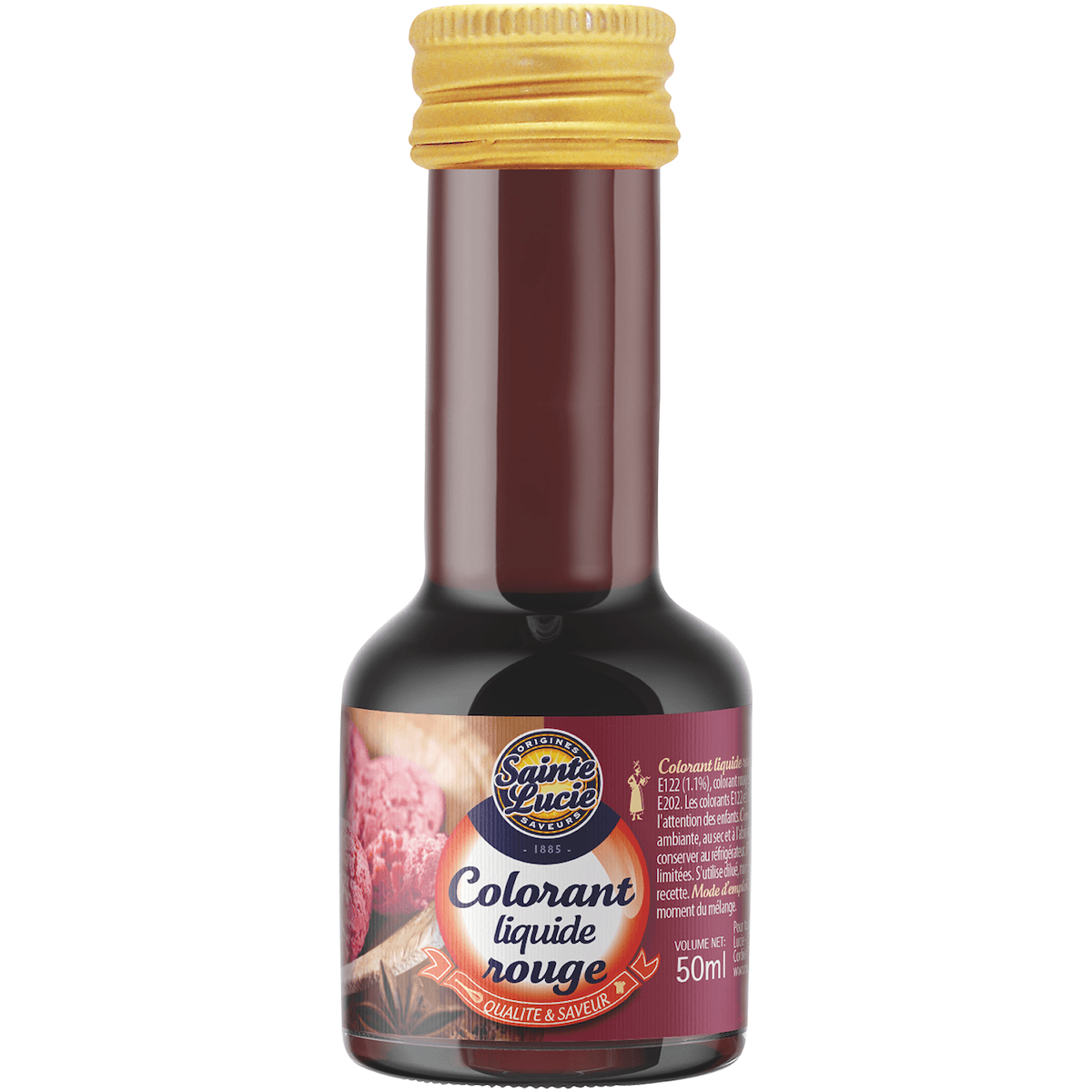 COLORANT ALIMENTAIRE ROUGE 50ML