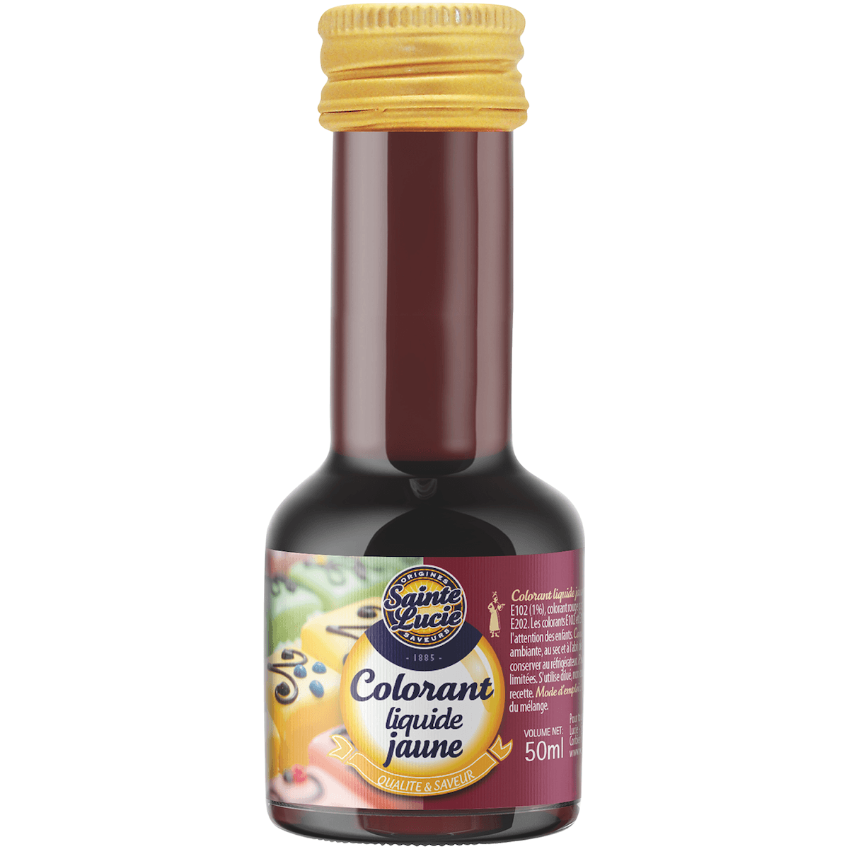 COLORANT ALIMENTAIRE JAUNE 50ML