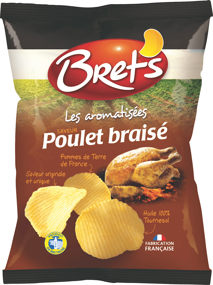 CHIPS ONDULEE POULET BRAISE 25G