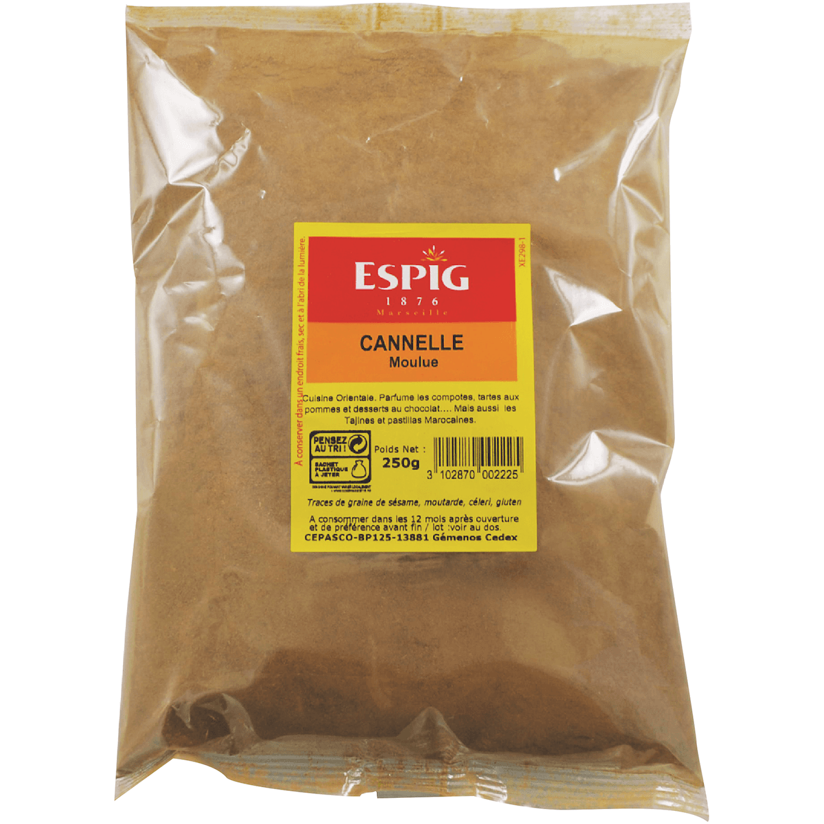 CANNELLE POUDRE - 250G