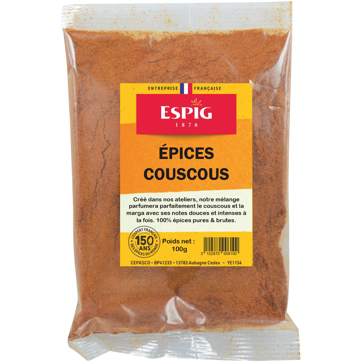 EPICES COUSCOUS - 100G