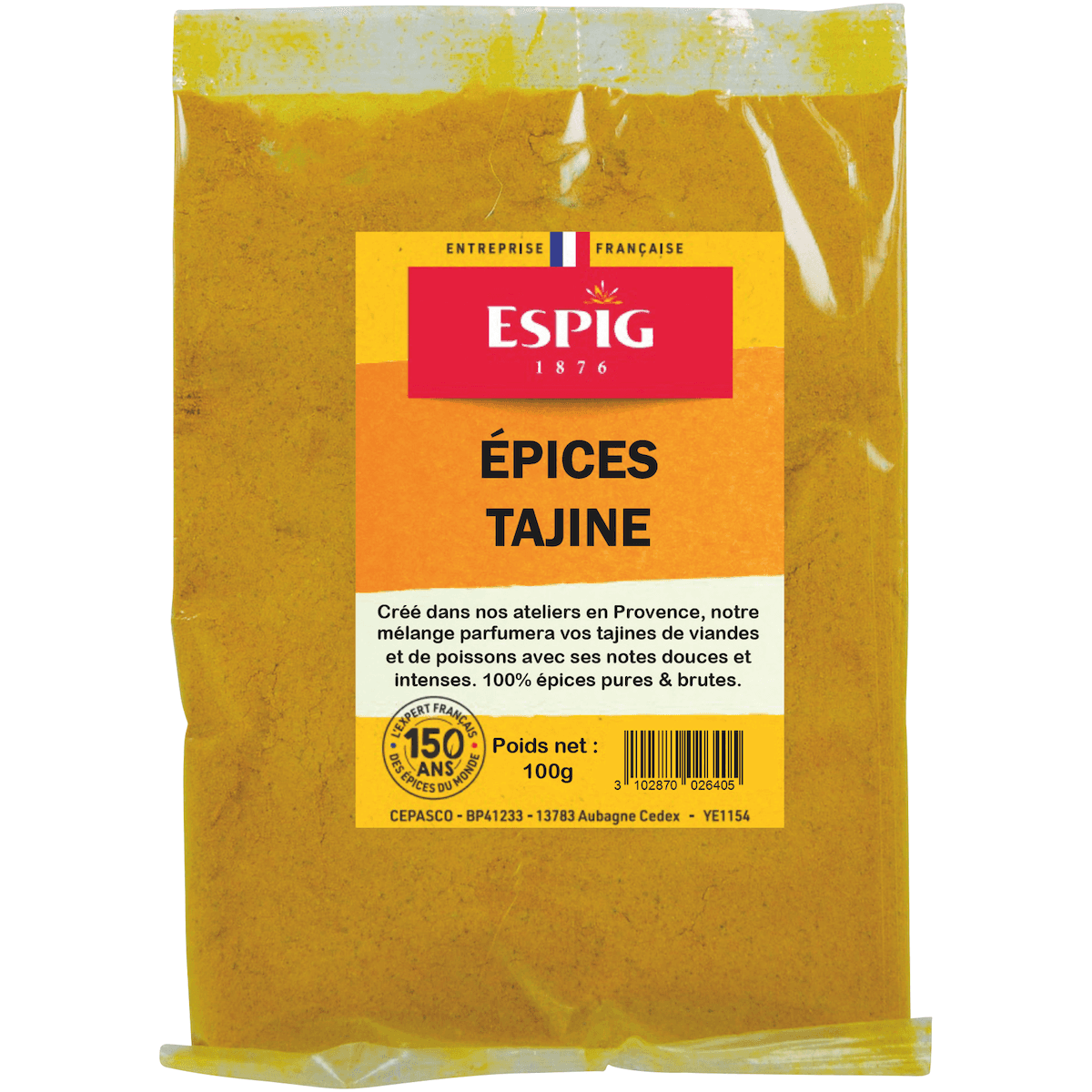 EPICES TAJINE - 100G