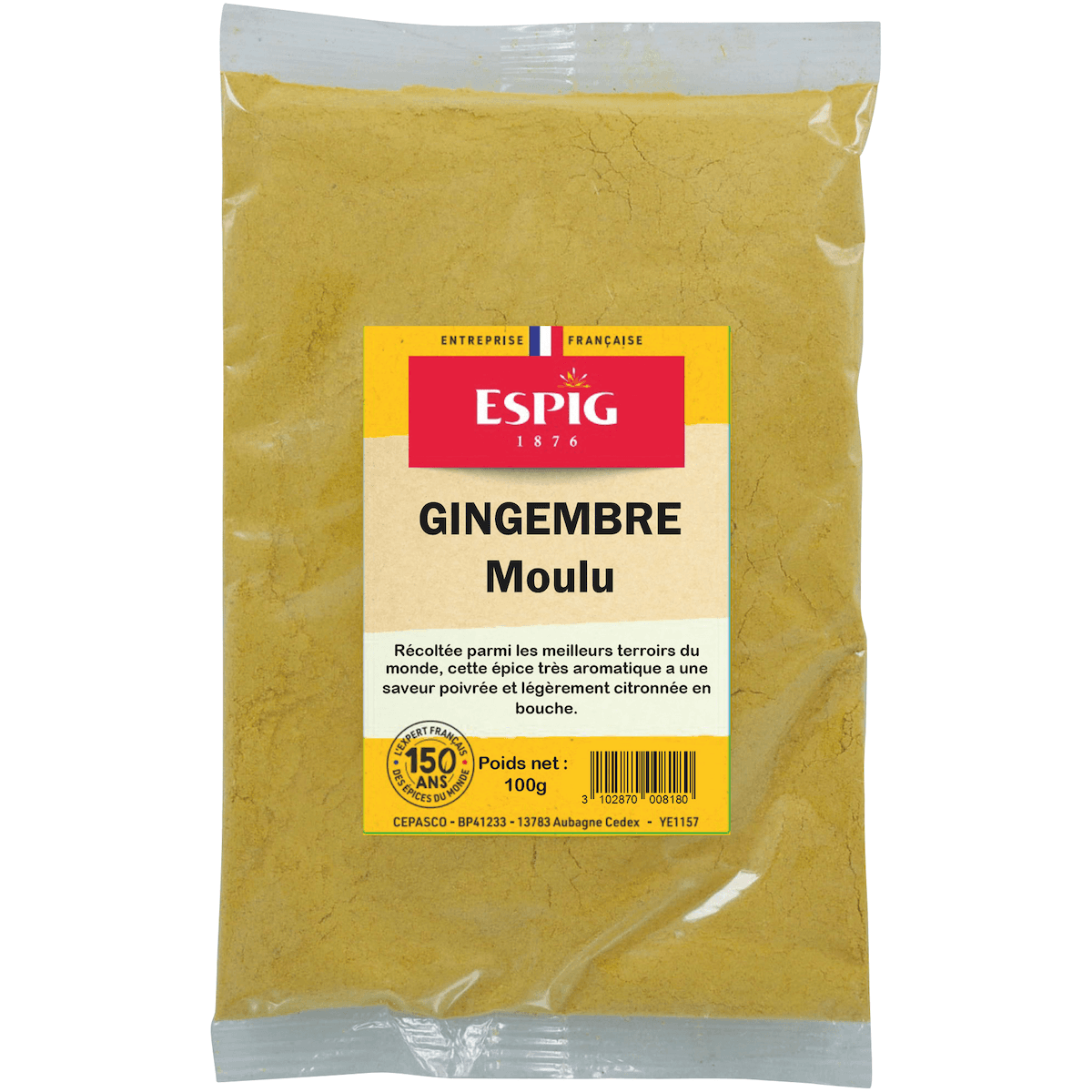 GINGEMBRE POUDRE - 100G
