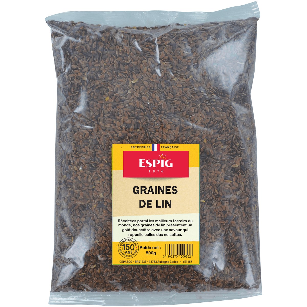 GRAINES DE LIN - 500G