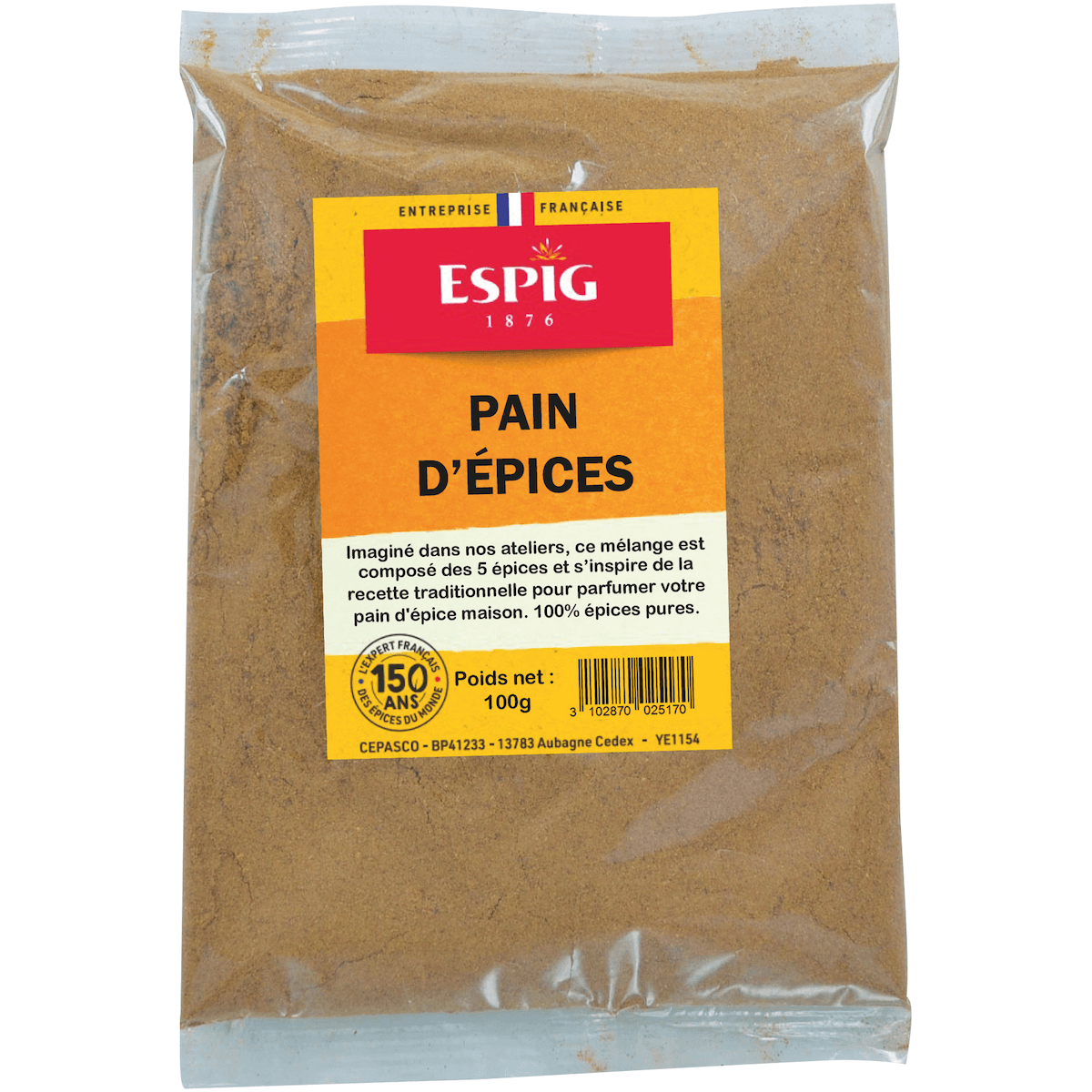 MELANGE PAIN D EPICES - 100G