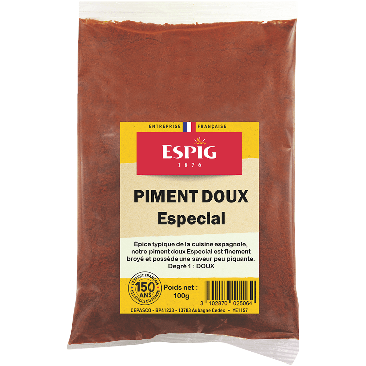 PIMENT DOUX ESPECIAL - 100G