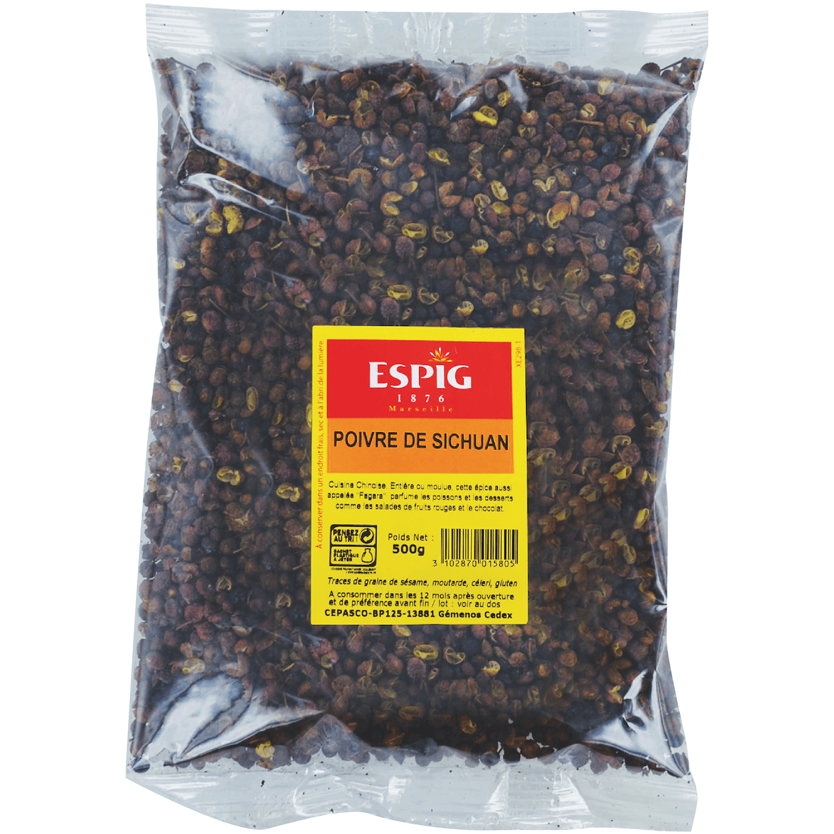 POIVRE DE SICHUAN - 500G