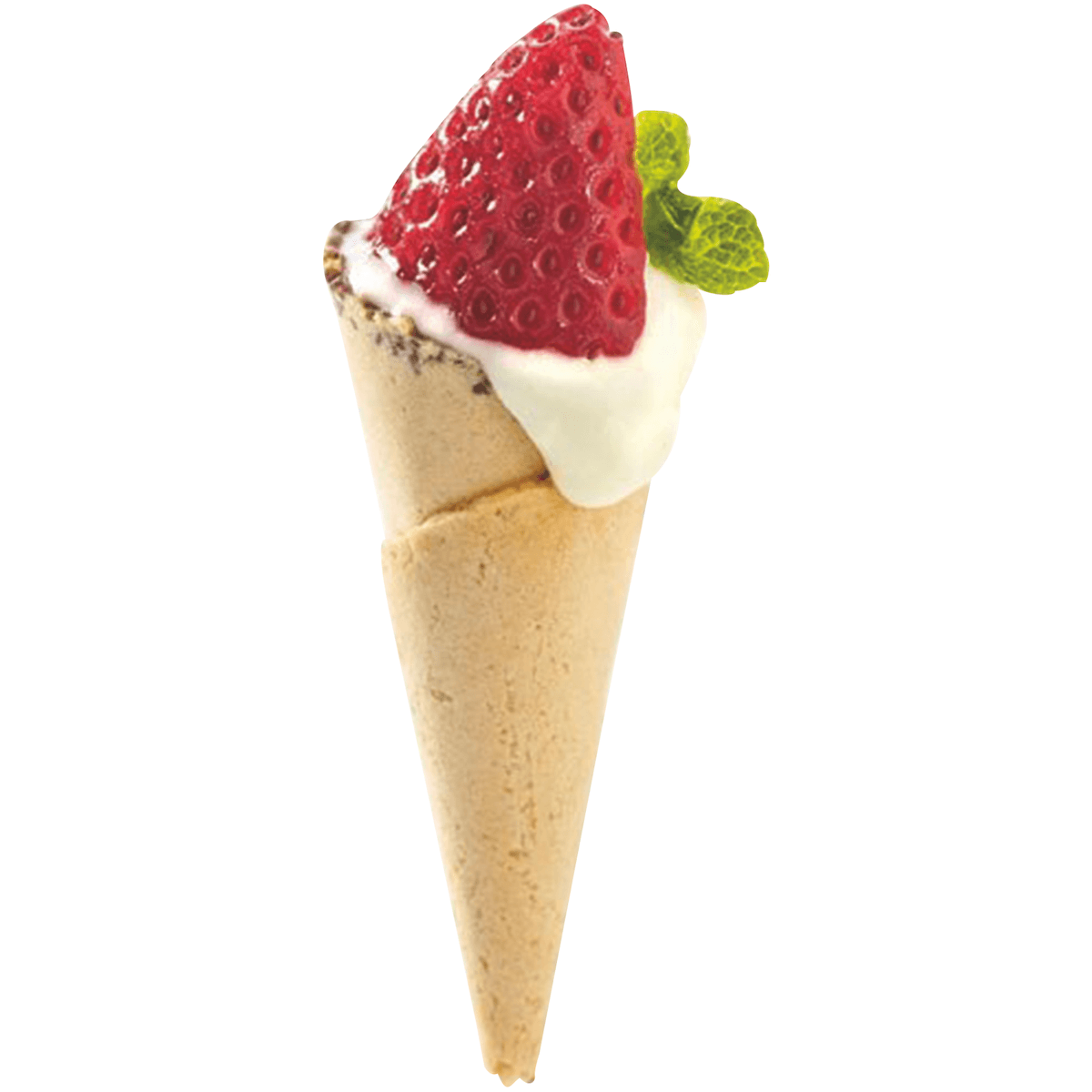 MINI CONE SUCRE + COATING CHOCO + PLATEAU - 90 PIECES