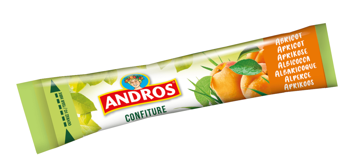CONFITURE ABRICOT - STICK 20G CARTON DE 100