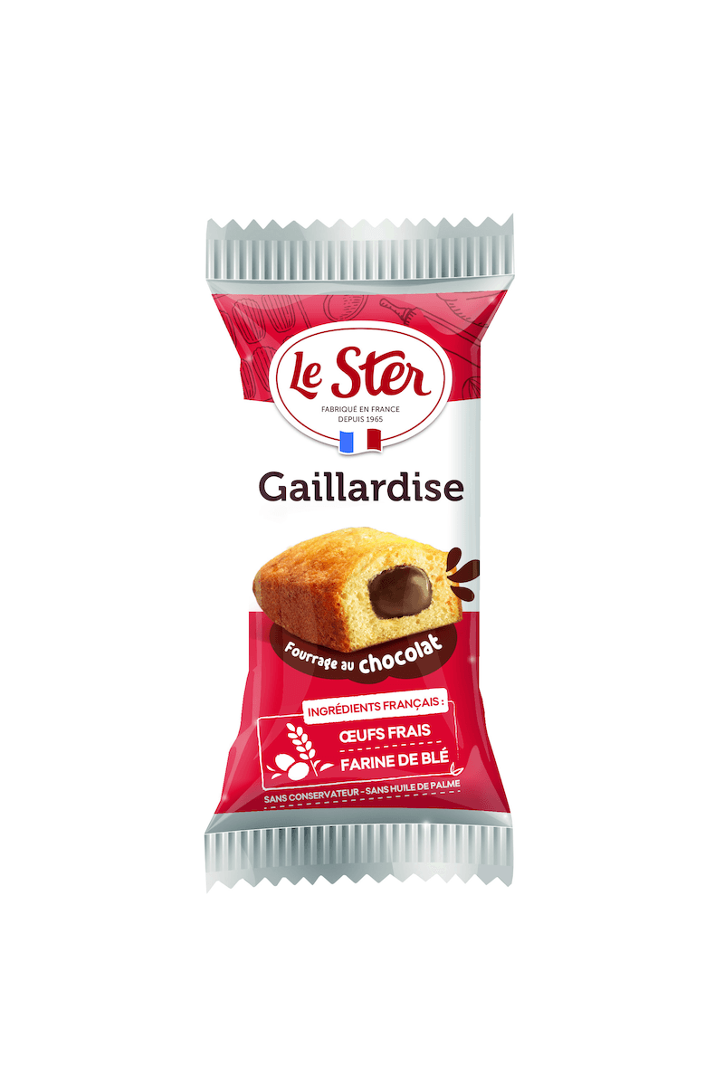 MINI FOURRE GAILLARDISE CHOCOLAT DE 30 G - PUR BEURRE - CARTON DE 130