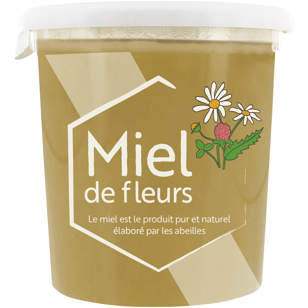 PP KG MIEL DE FLEURS  CREMEUX AVEC OPERCULE