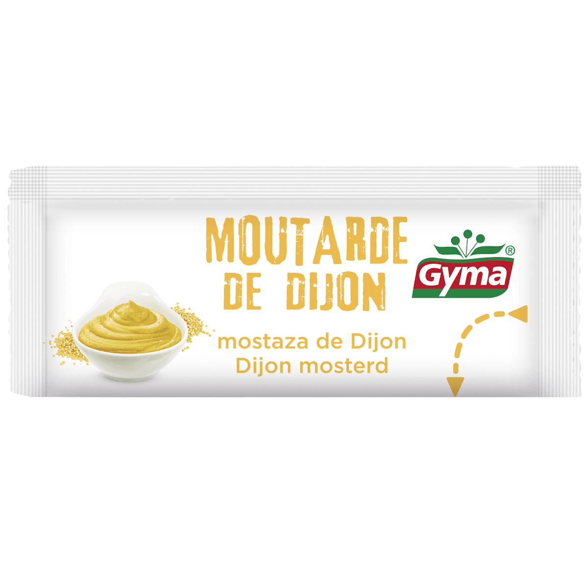 MOUTARDE DE DIJON STICK 4G CARTON DE 1000