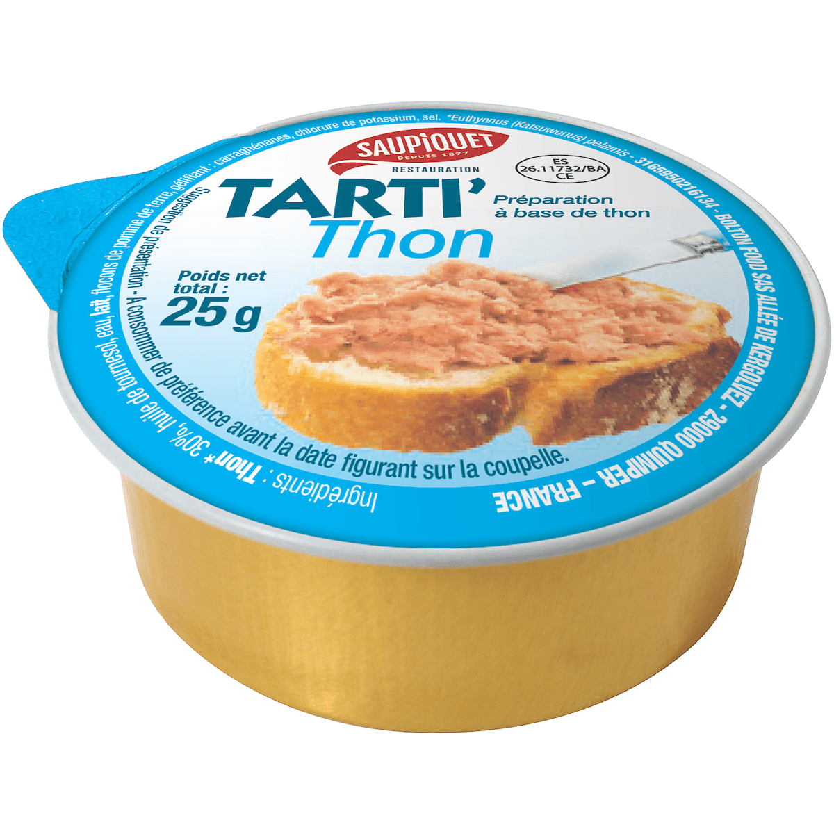 TARTI'THON-COUPELLE TARTINABLE 25G