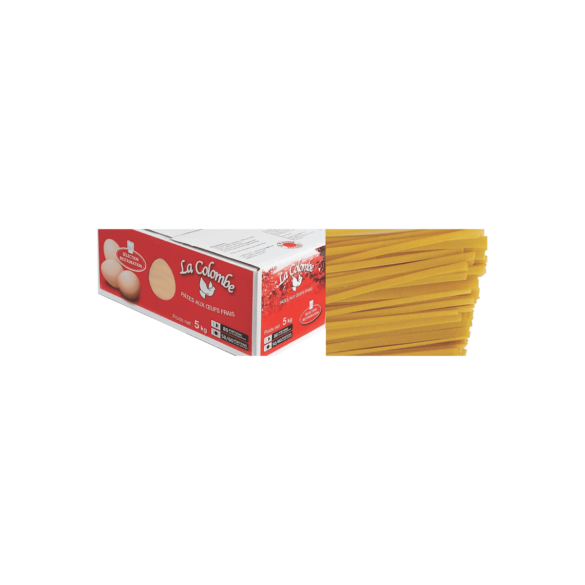 TAGLIATELLES PLATES 24CM-SAC 5KG