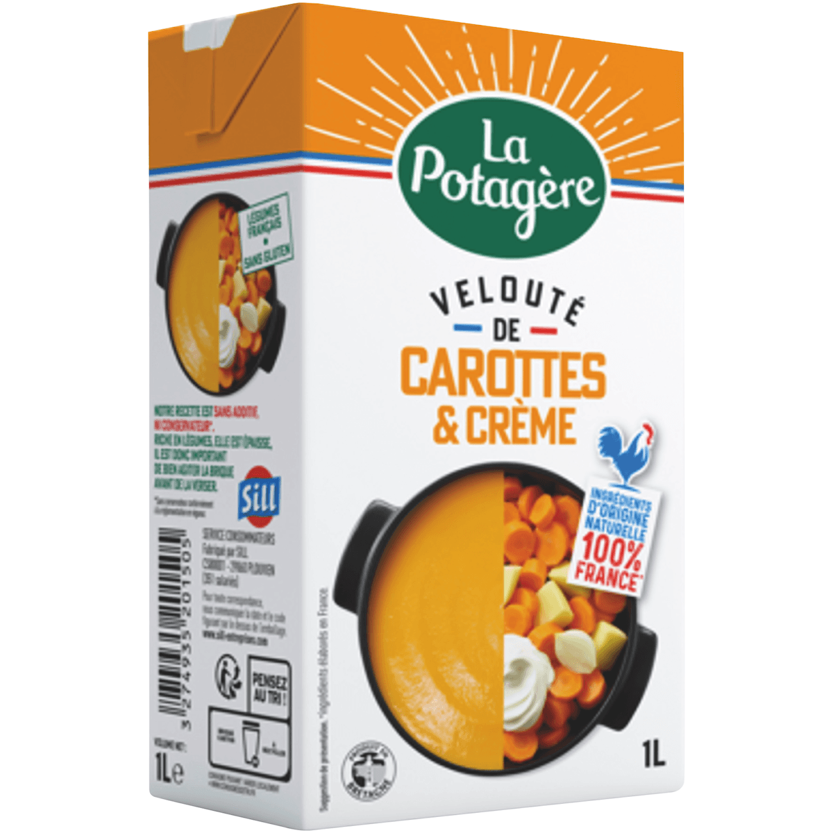 VELOUTE  CAROTTES - PKL 1L