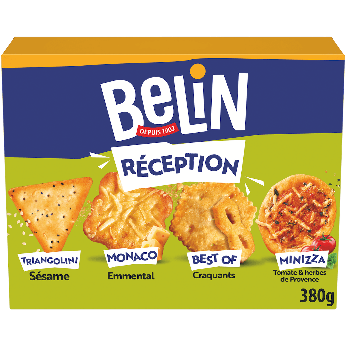 ASSORTIMENT SALE RECEPTION - BOITE DE 380G