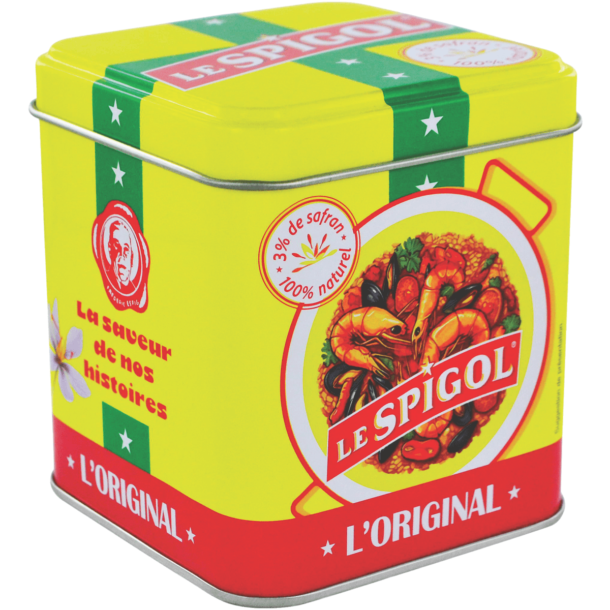 SPIGOL 100% NATUREL BOITE METAL 100 G