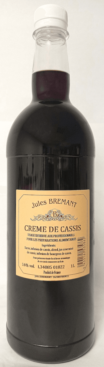 CREME DE CASSIS 15% USAGE PRO 1L