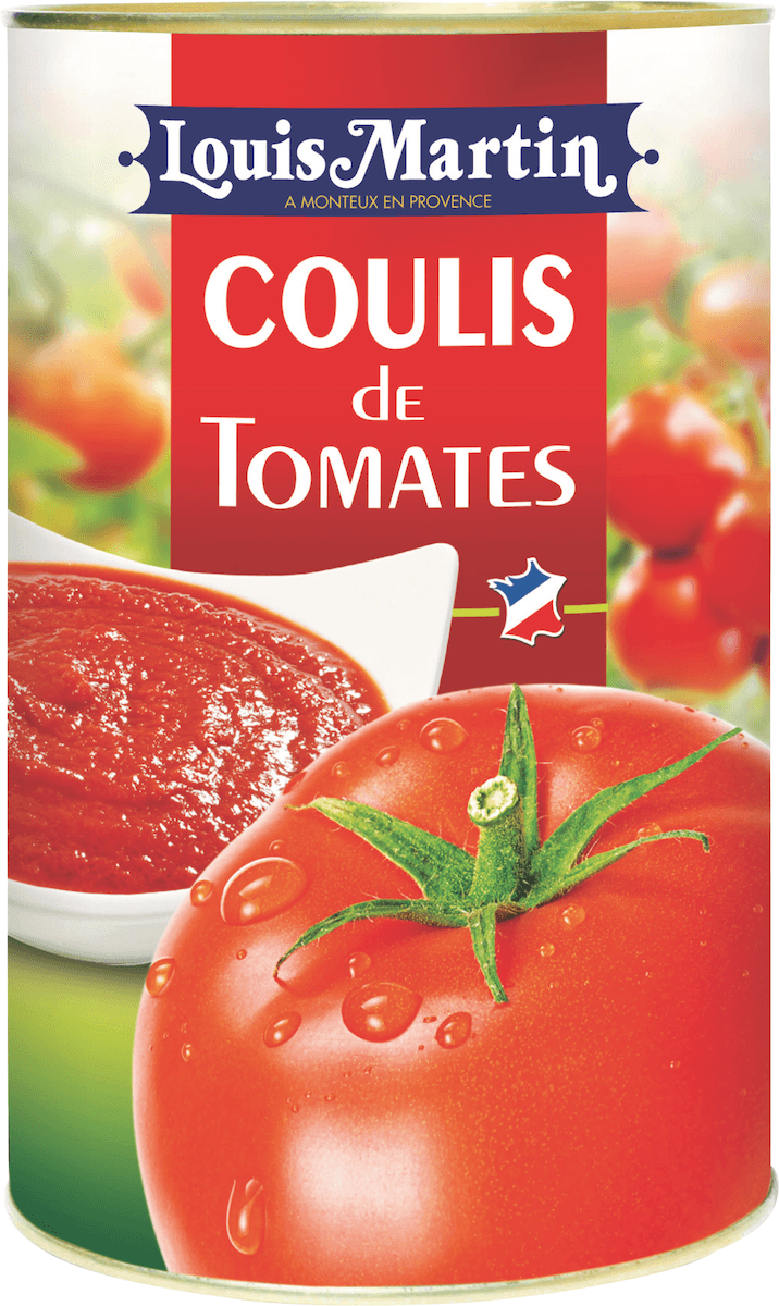 COULIS DE TOMATES 11% BOITE 5/1