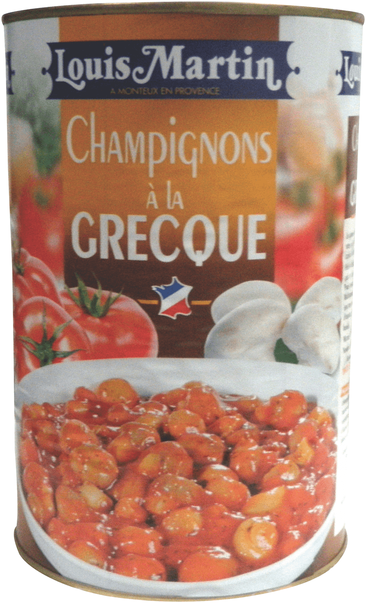 CHAMPIGNONS A LA GRECQUE BOITE 5/1