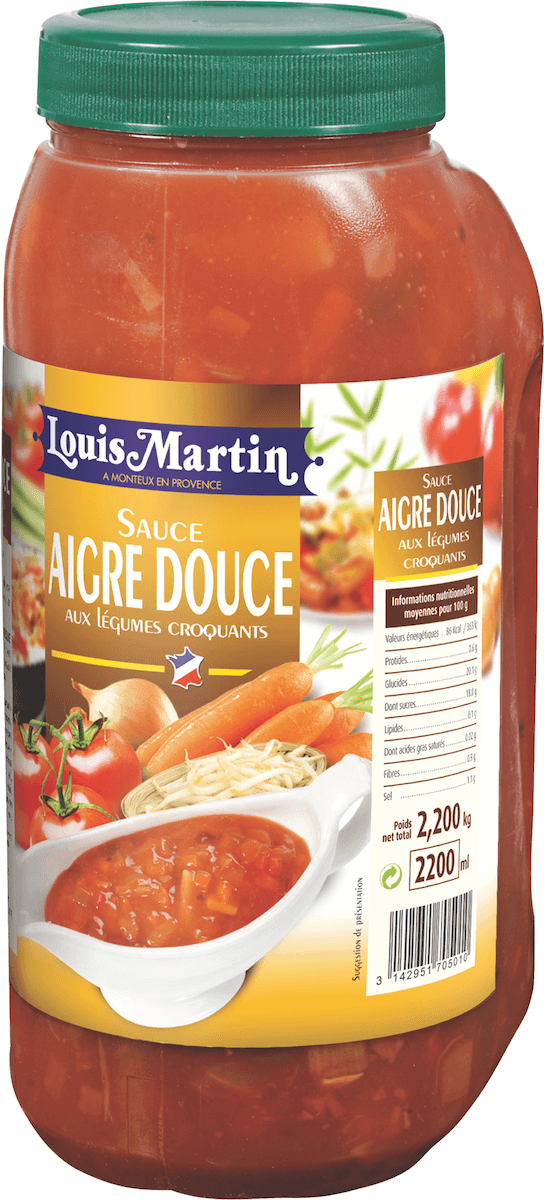 SAUCE AIGRE DOUCE BIDON 2,2L