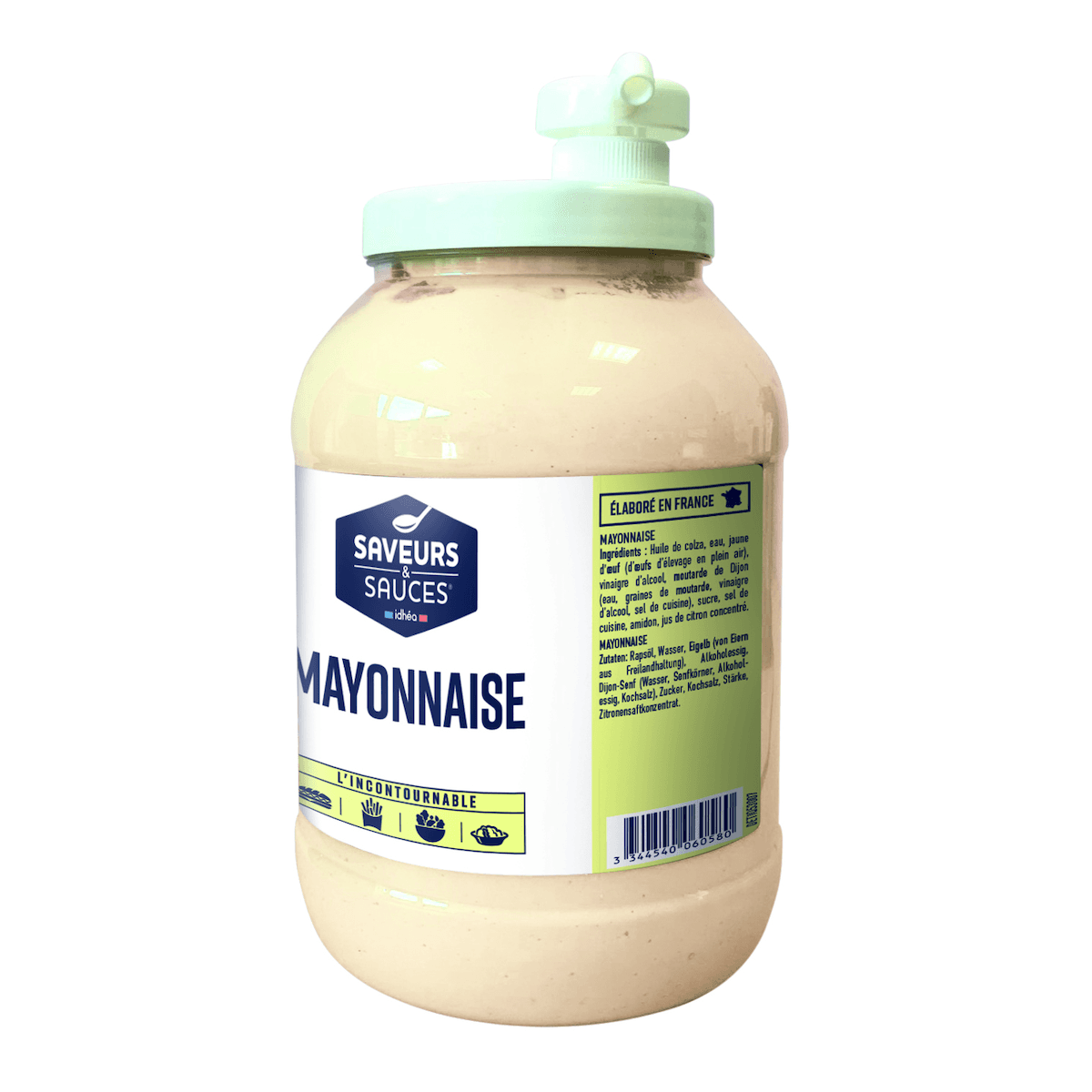 MAYONNAISE POMPE BOCAL DE 2,8KG