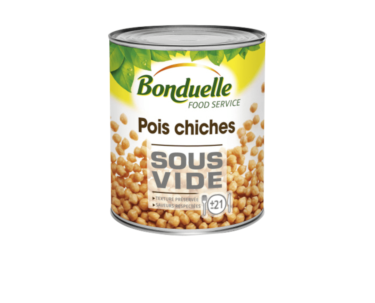 POIS CHICHES SOUS VIDE - BTE 4/1