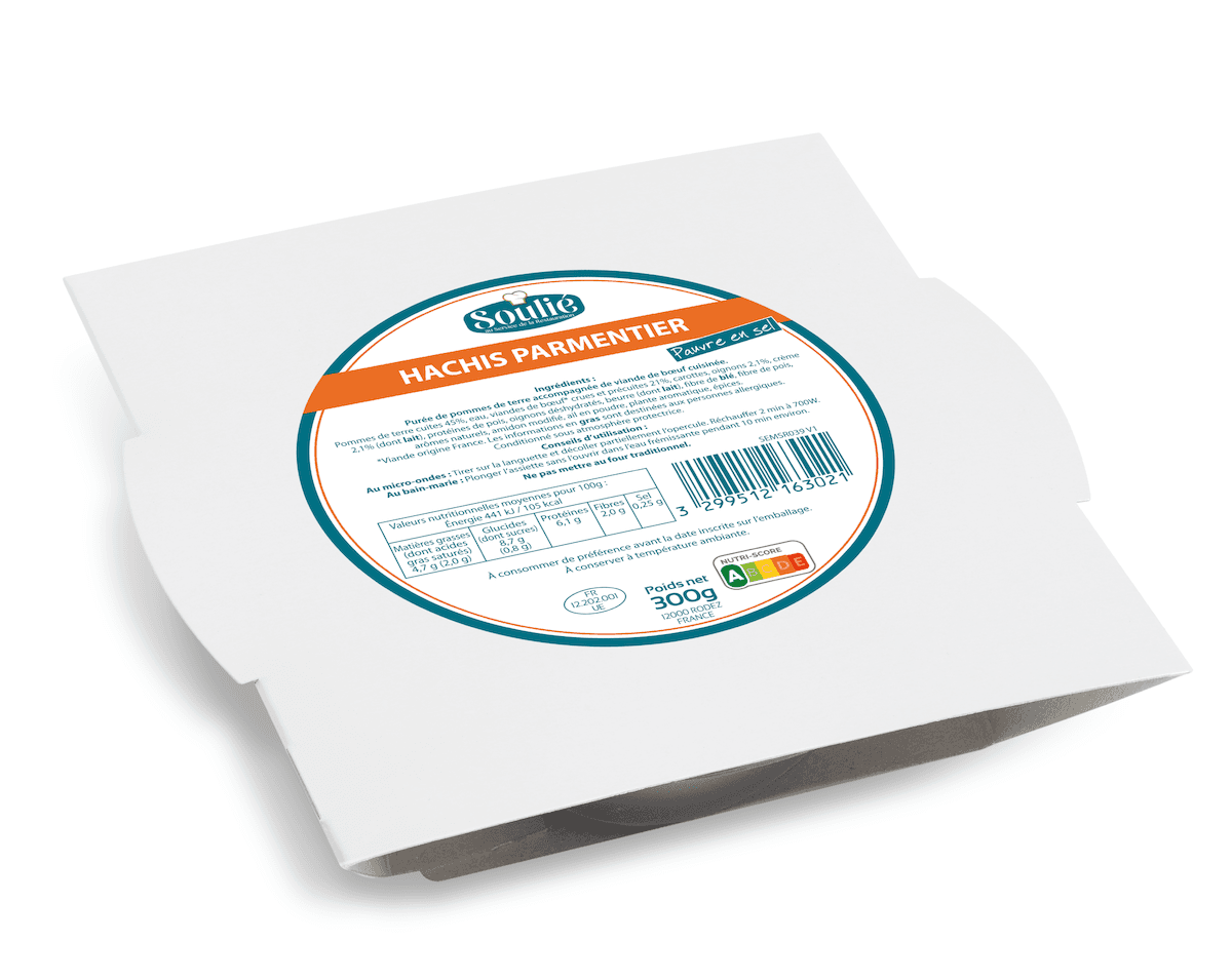 HACHIS PARMENTIER VF 300G