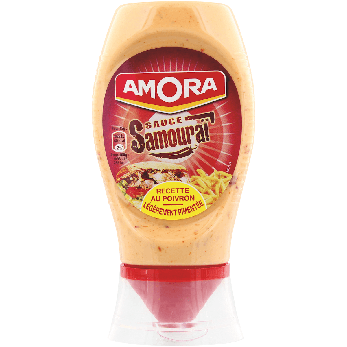 SAUCE SAMOURAI AMORA FLACON SOUPLE 255G