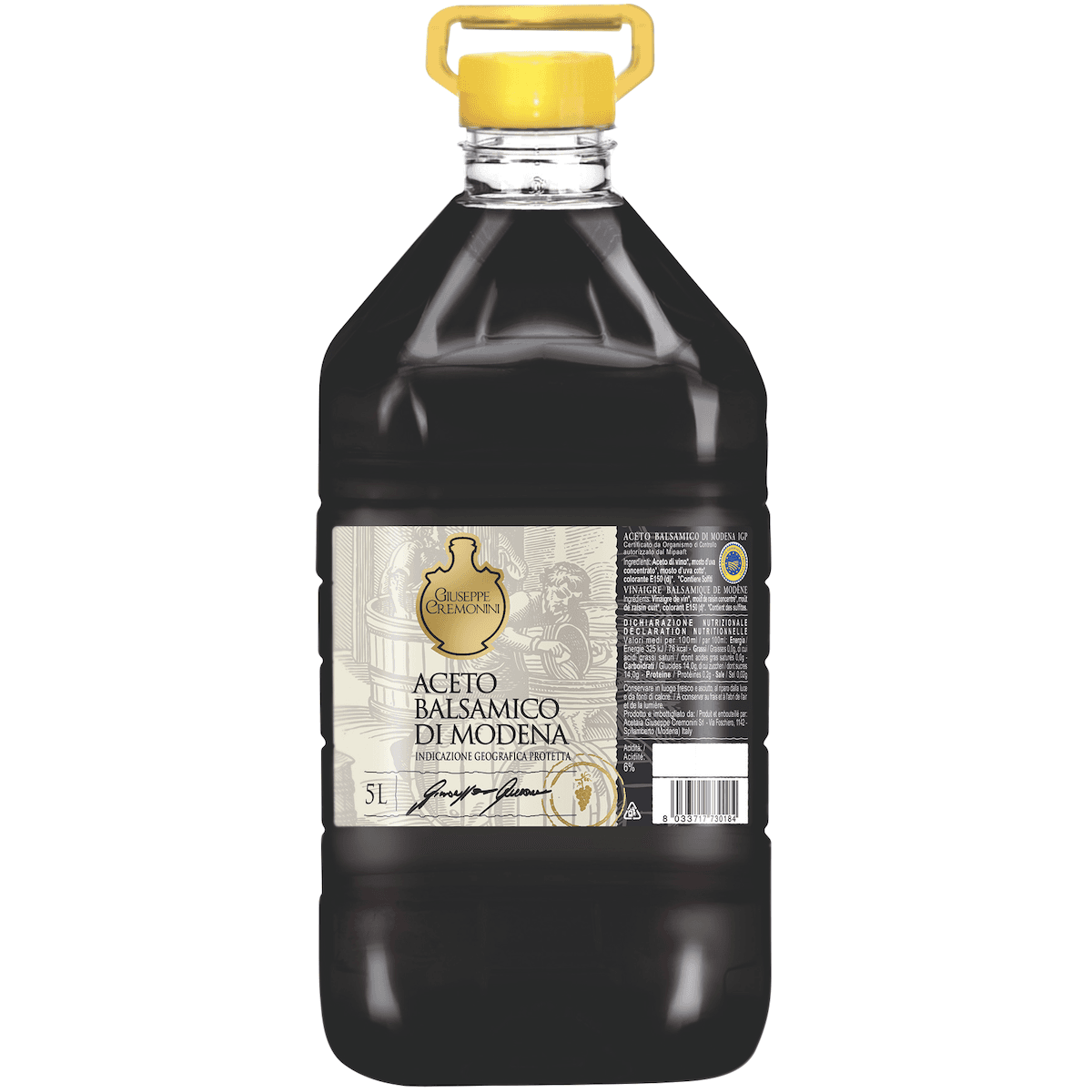 VINAIGRE BALSAMIQUE DE MODENE 5L