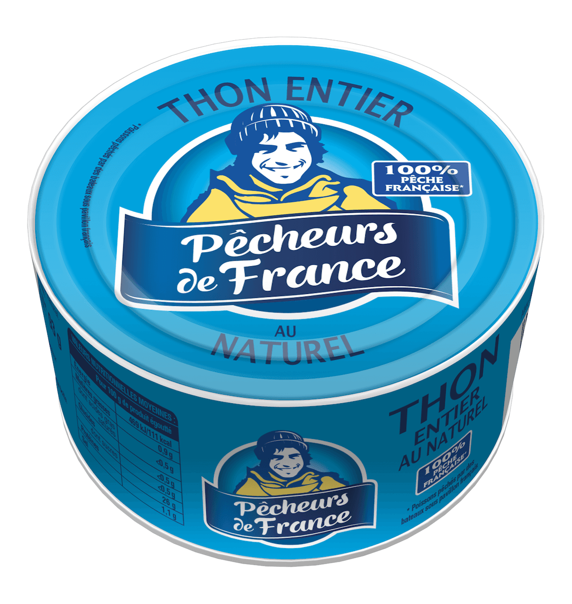 THON AU NATUREL BOITE 1/6 - 133G