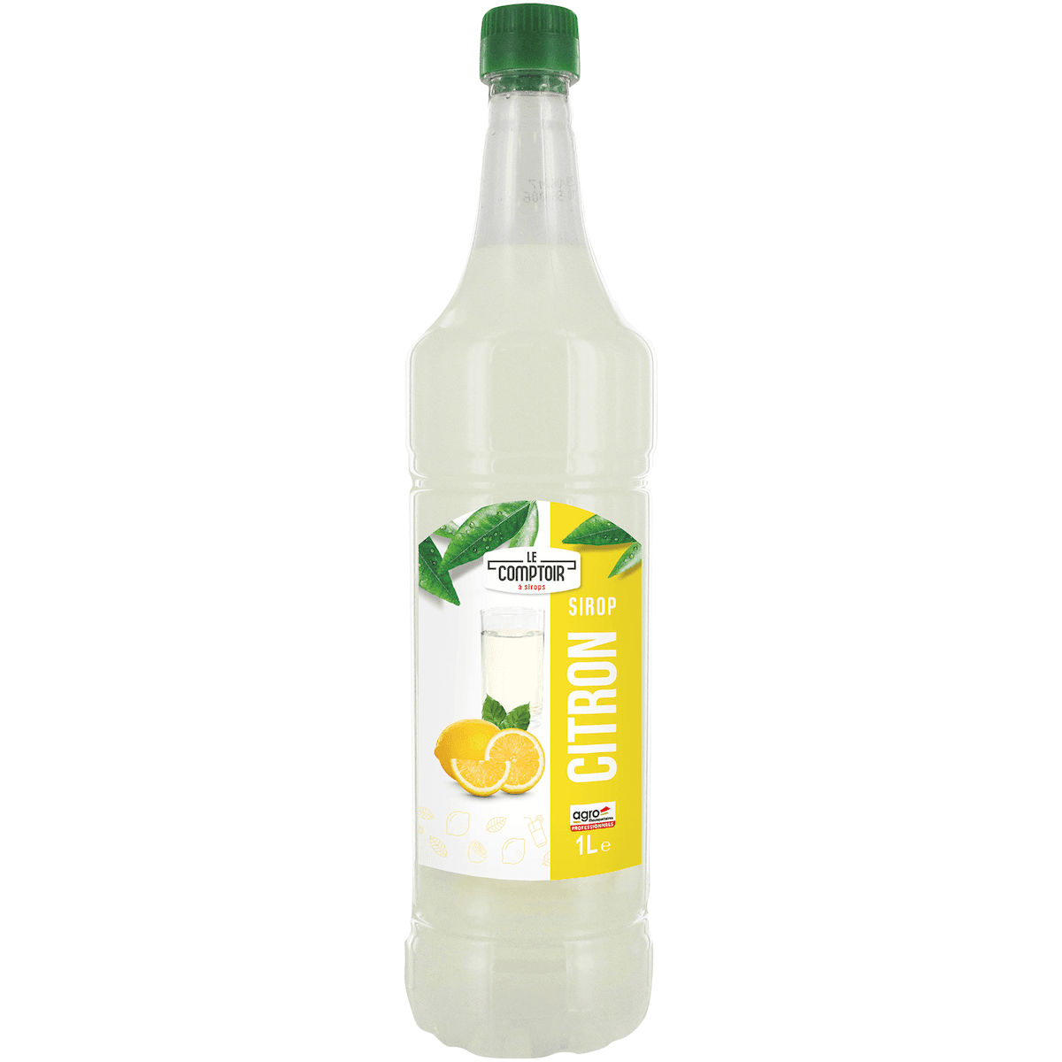 SIROP BOUTEILLE PET 1L LE COMPTOIR CITRON