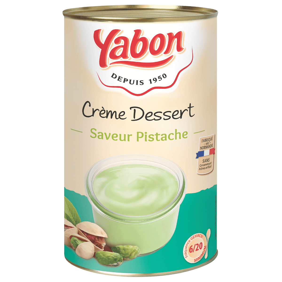 CREME DESSERT PISTACHE - BTE 5/1