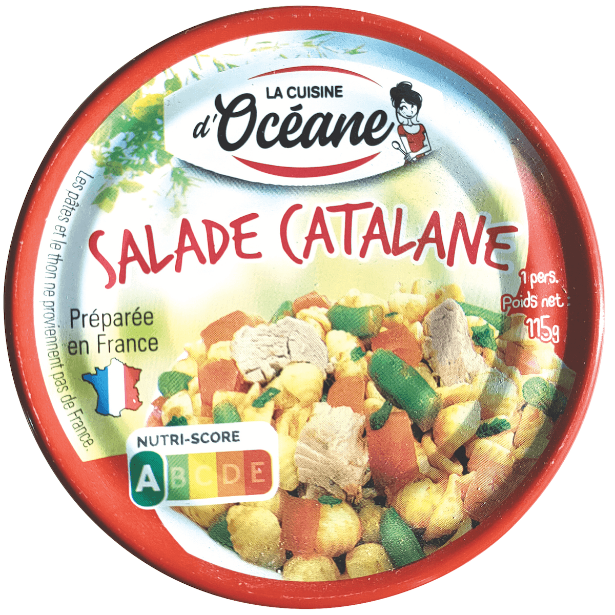SALADE CATALANE AU THON - 115G