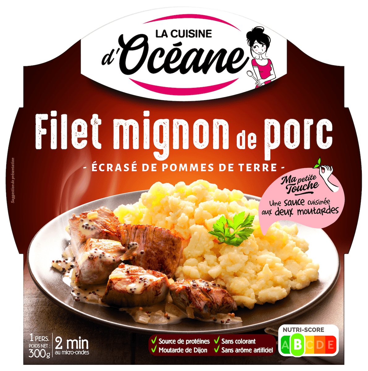 FILET MIGNON DE PORC ET ECRASE DE POMME DE TERRE