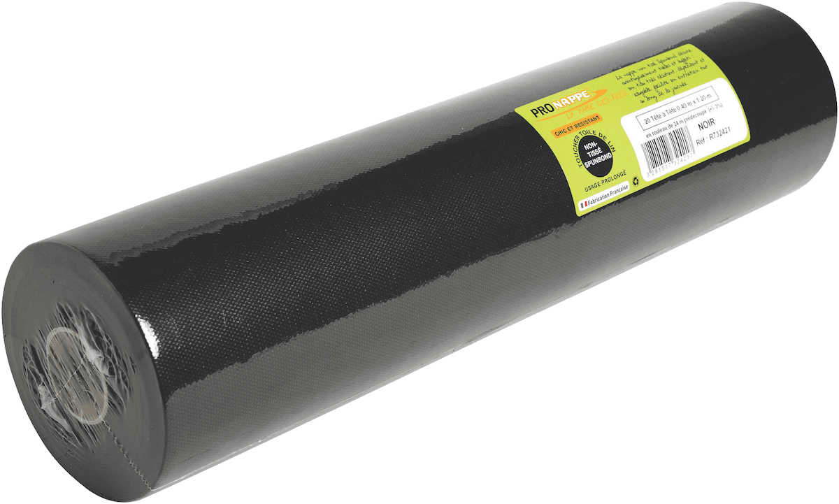 TETE A TETE SPUNBOND L40X24M NOIR