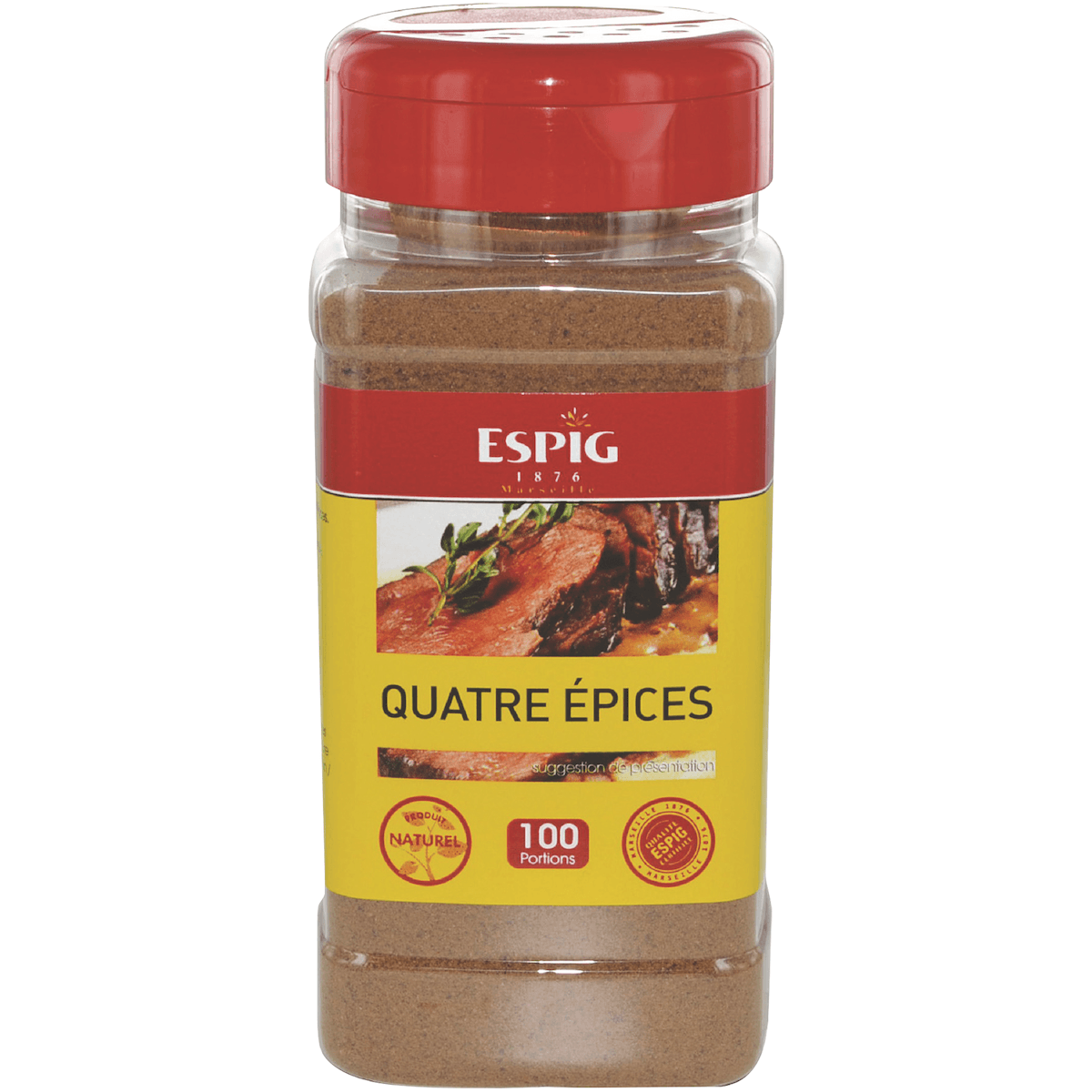 QUATRE EPICES - 210G