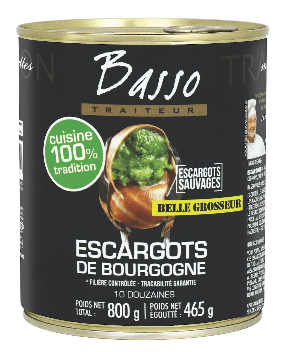 ESCARGOTS DE BOURGOGNE DE PRINTEMPS BELLE GROSSEUR 14/4