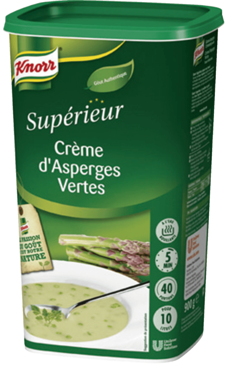 CREME D'ASPERGES VERTES - BTE 900G