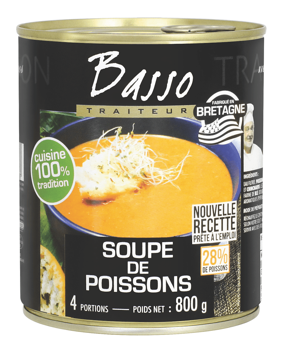 SOUPE DE POISSONS - BOITE 4/4 O.F.