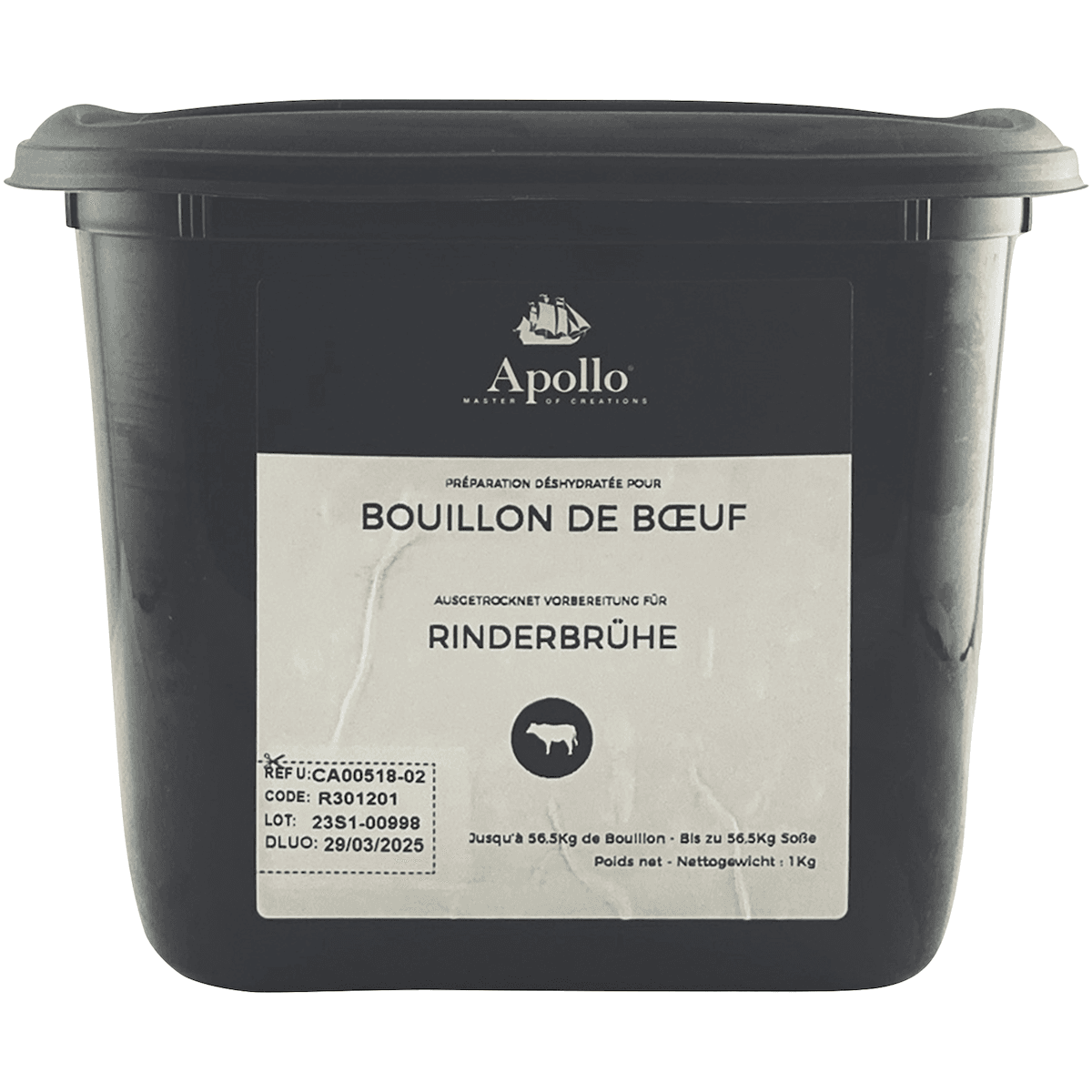 BOUILLON DE BOEUF - POT 1KG