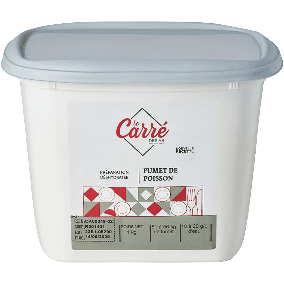 FUMET DE POISSON C AS - POT 1KG